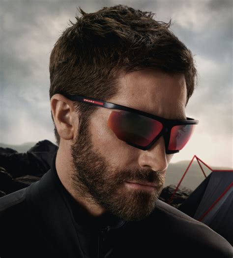 prada men's eyewear campaign|Jake Gyllenhaal Returns for Prada Linea Rossa Eyewear .